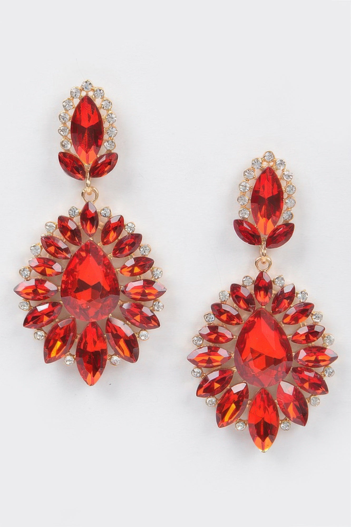  STARDUST Rhinestone Dangle Earring - New Collection Los Angeles - BYMANYC ® New York  NYC Wholesale Boutique Inventory - No MOQ & Ready to Ship