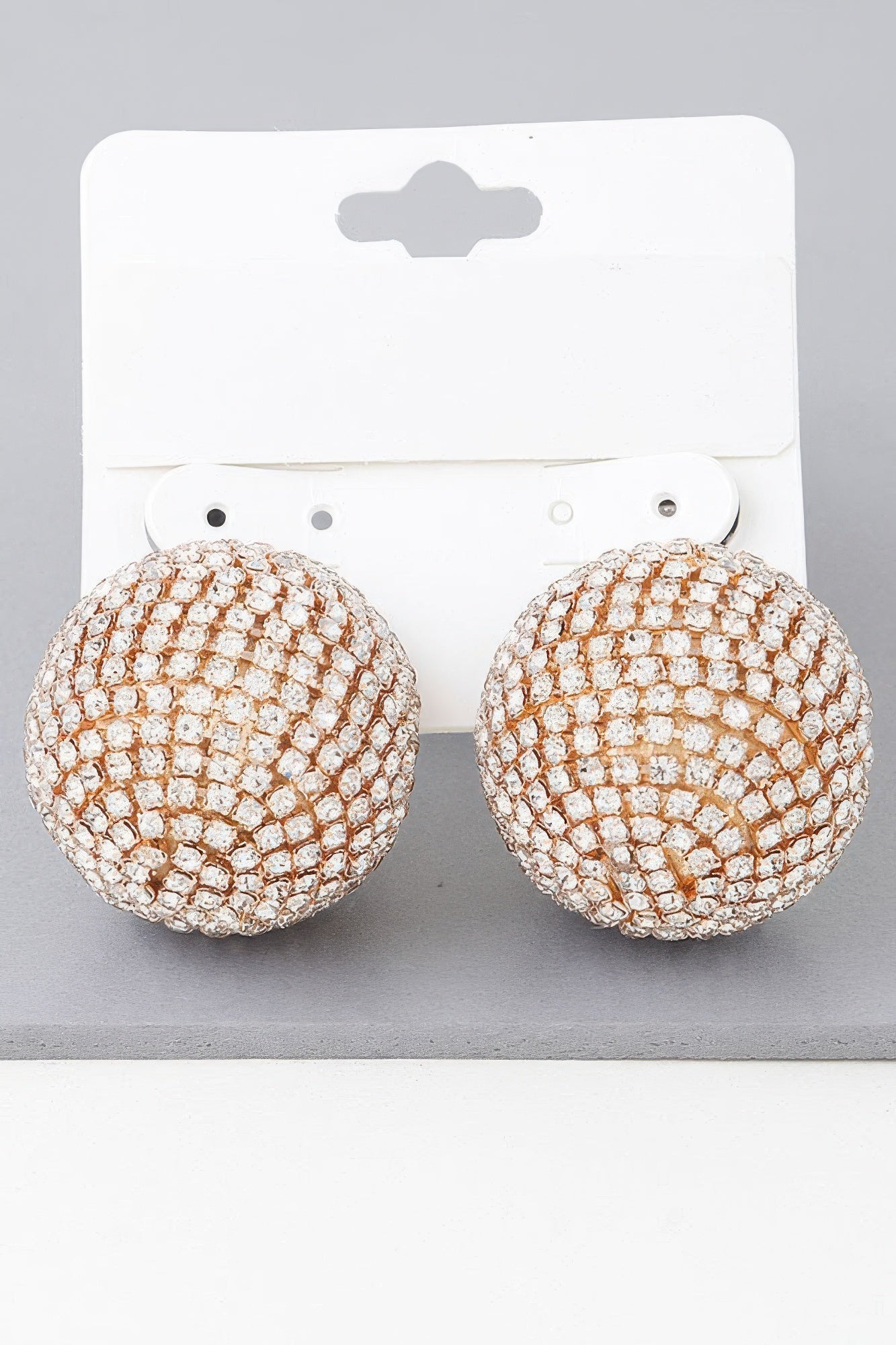 STUDIO 54 Bejeweled Rhinestone Disco Earrings: BYMANYC ® New York  NYC Wholesale Boutique Inventory - No MOQ & Ready to Ship