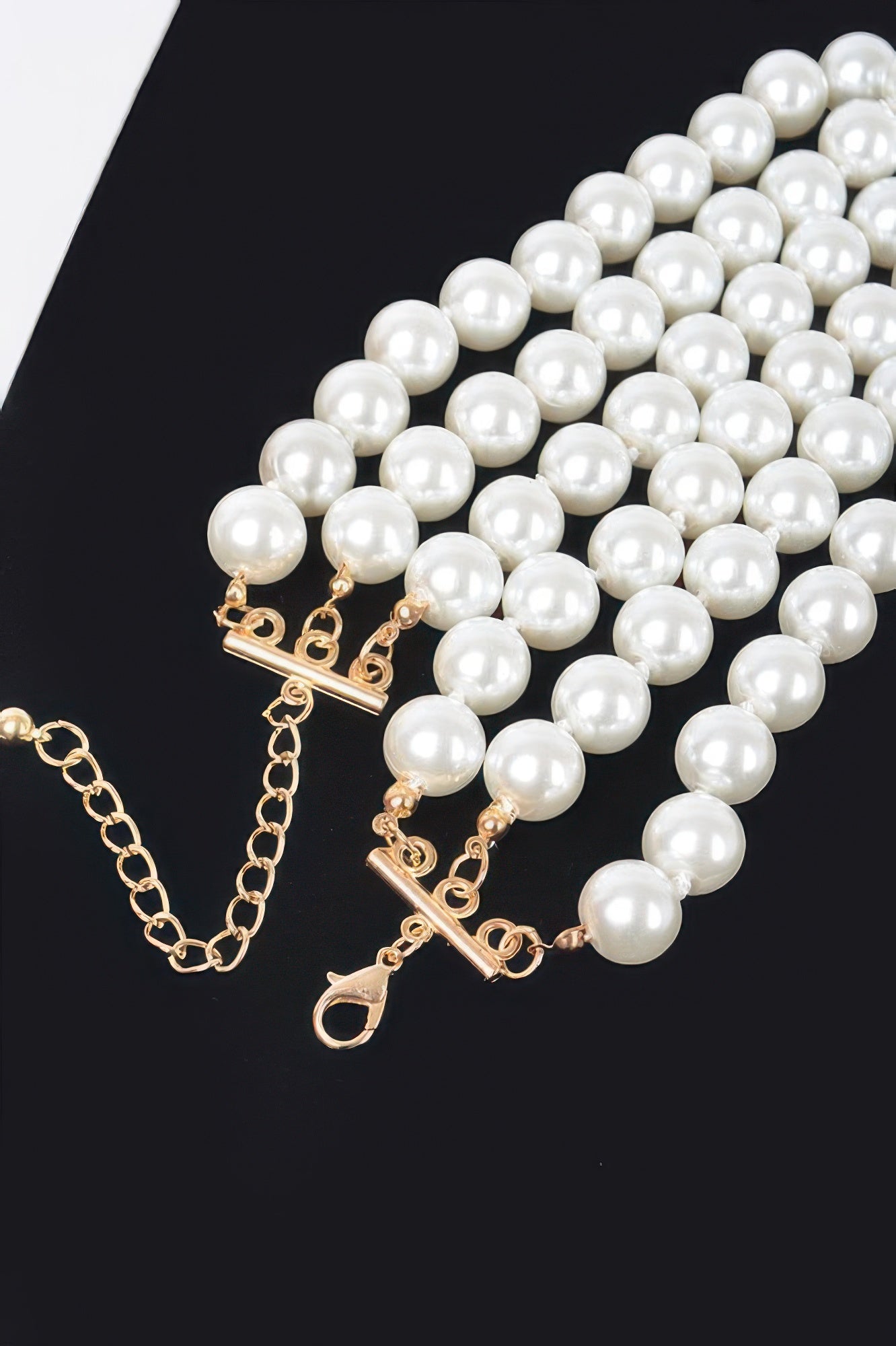  SUTTON PLACE Faux Pearl Necklace & Earring Set: BYMANYC ® New York  NYC Wholesale Boutique Inventory - No MOQ & Ready to Ship