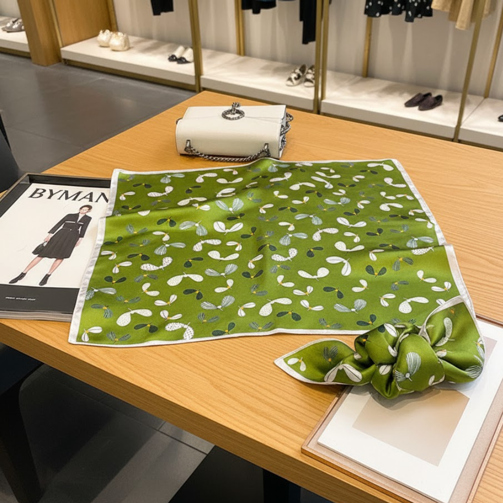 Scarf HERALDIC LUXE Metropolitan Collection BYMANYC ® New York - BYMANYC ® New York  