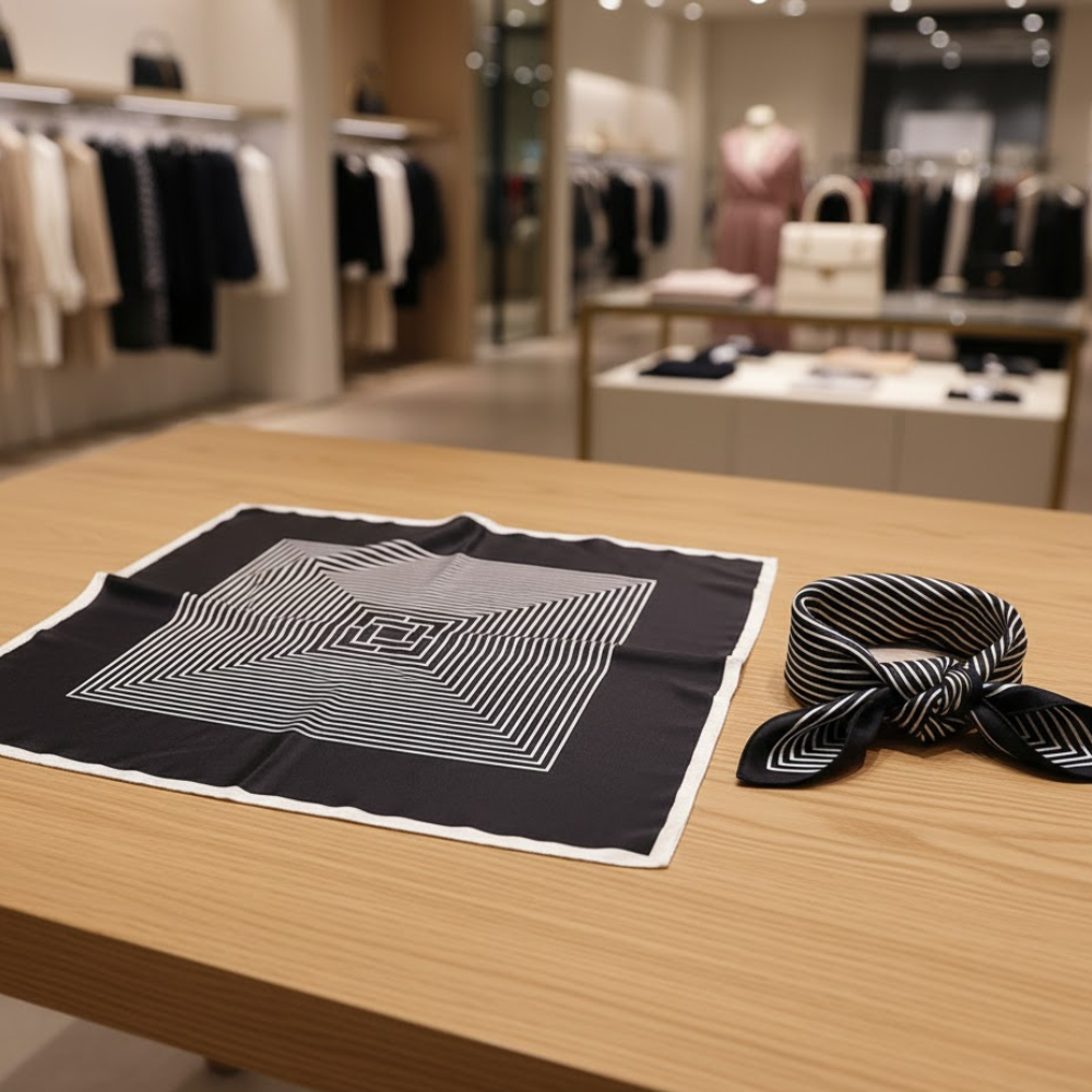 Scarf MANHATTAN GRID Metropolitan Collection BYMANYC ® New York - BYMANYC ® New York  