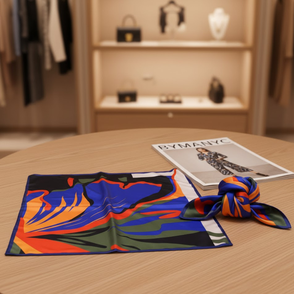 Scarf UPTOWN SAFARI Metropolitan Collection BYMANYC ® New York - BYMANYC ® New York  