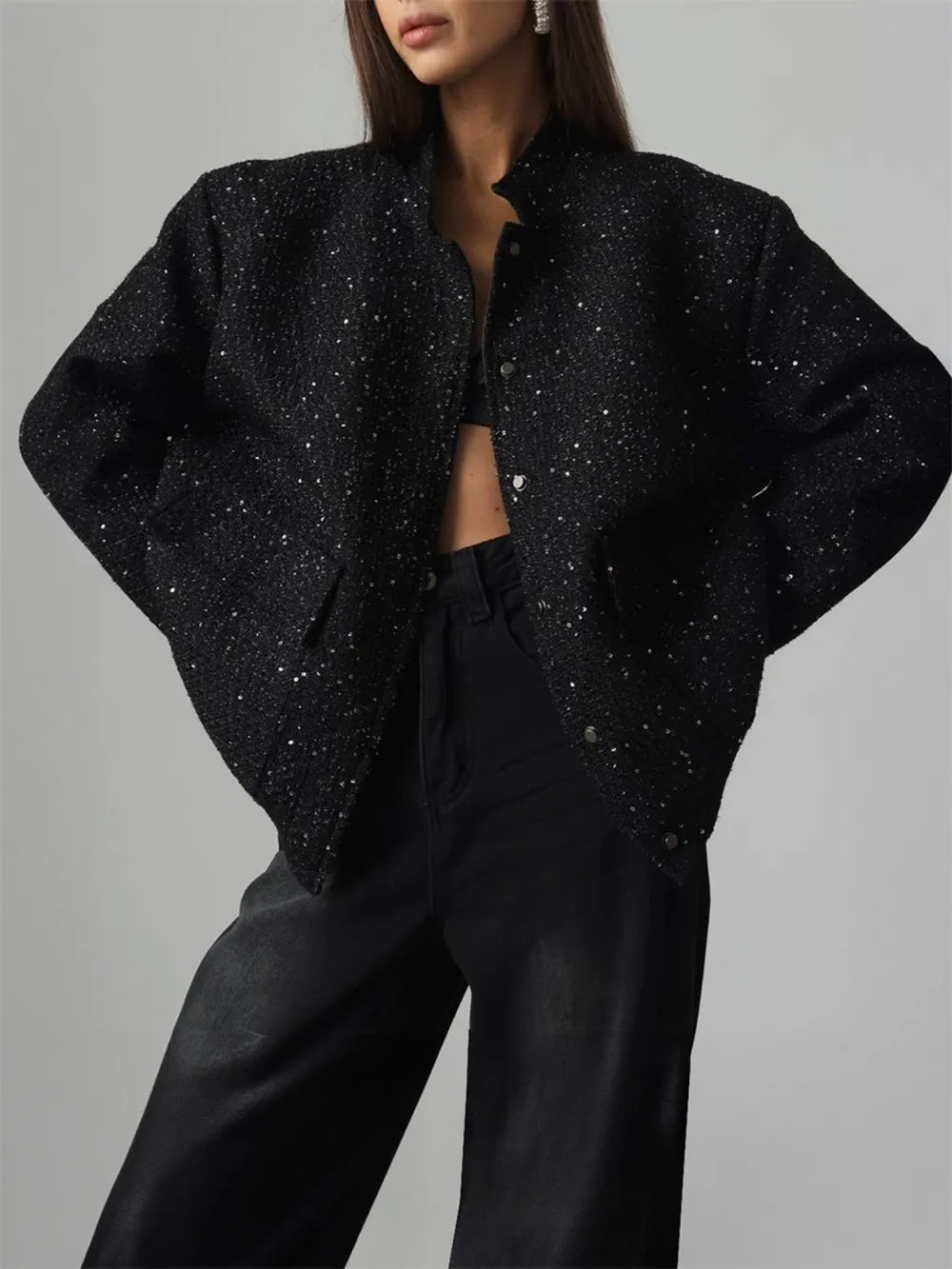 Sequin Jacket, Tribeca | Women - BYMANYC ® New York - BYMANYC ® New York  