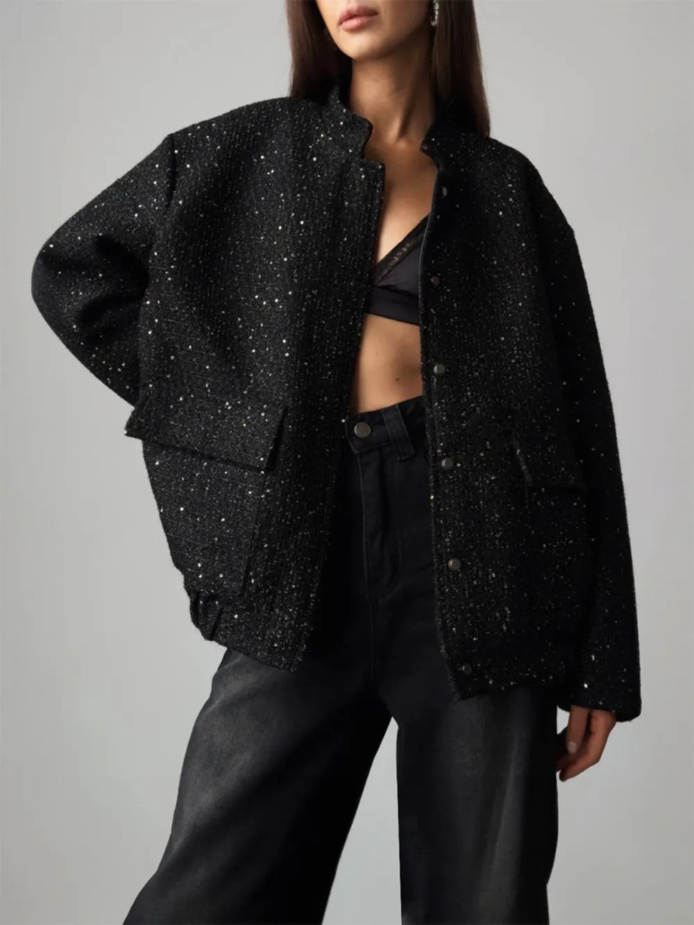 Sequin Jacket, Tribeca | Women - BYMANYC ® New York - BYMANYC ® New York  