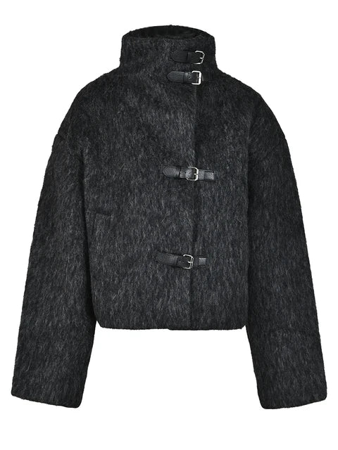 Short Wool-Feel Jacket, Upper West Side | Women - BYMANYC ® New York - BYMANYC ® New York  