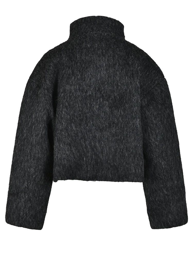 Short Wool-Feel Jacket, Upper West Side | Women - BYMANYC ® New York - BYMANYC ® New York  