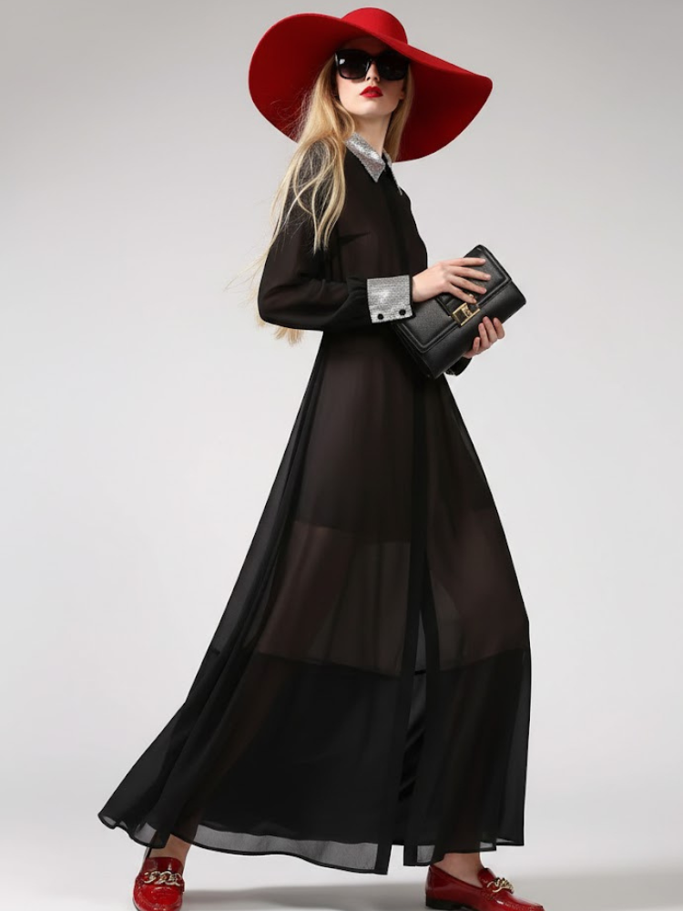 Silver Eclipse Maxi • SOHO New Collection BYMANYC ® New York