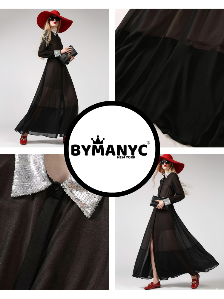  Silver Eclipse Maxi • SOHO New Collection BYMANYC ® New York  NYC Wholesale Boutique Inventory - No MOQ & Ready to Ship