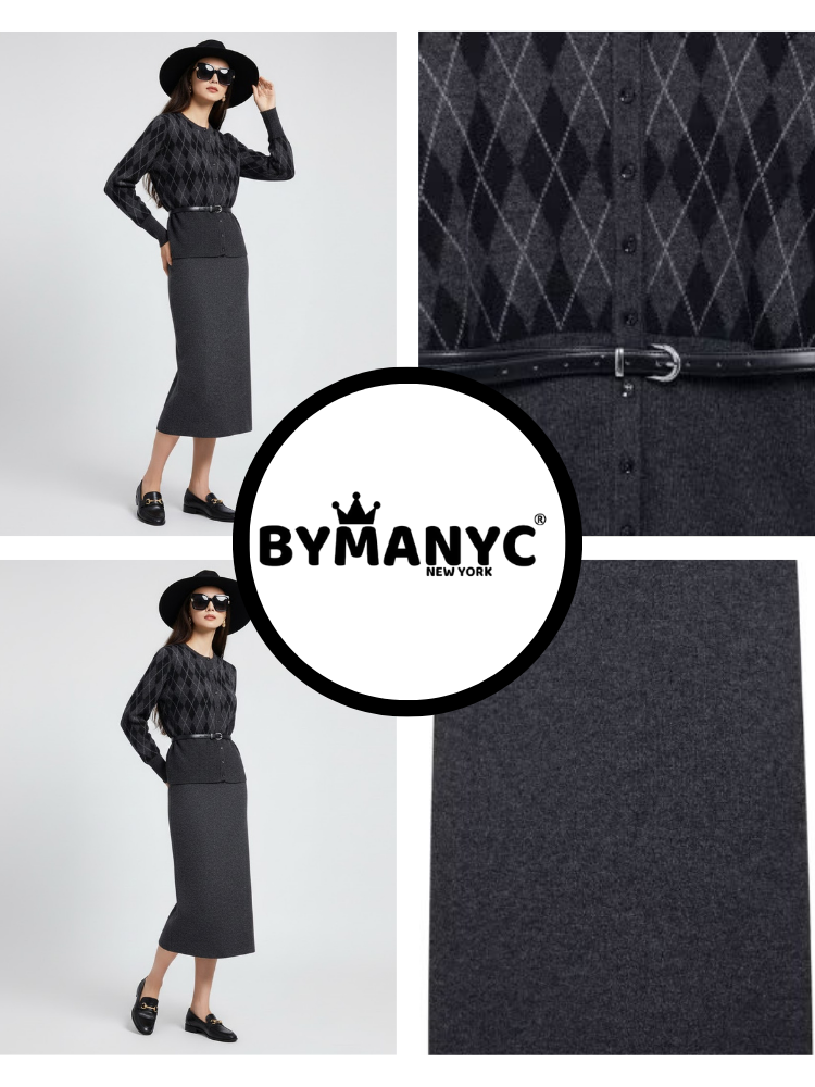  Skirt and Jacket Set UPPER EAST SIDE NYFW New Colecction BYMANYC ® New York  NYC Wholesale Boutique Inventory - No MOQ & Ready to Ship