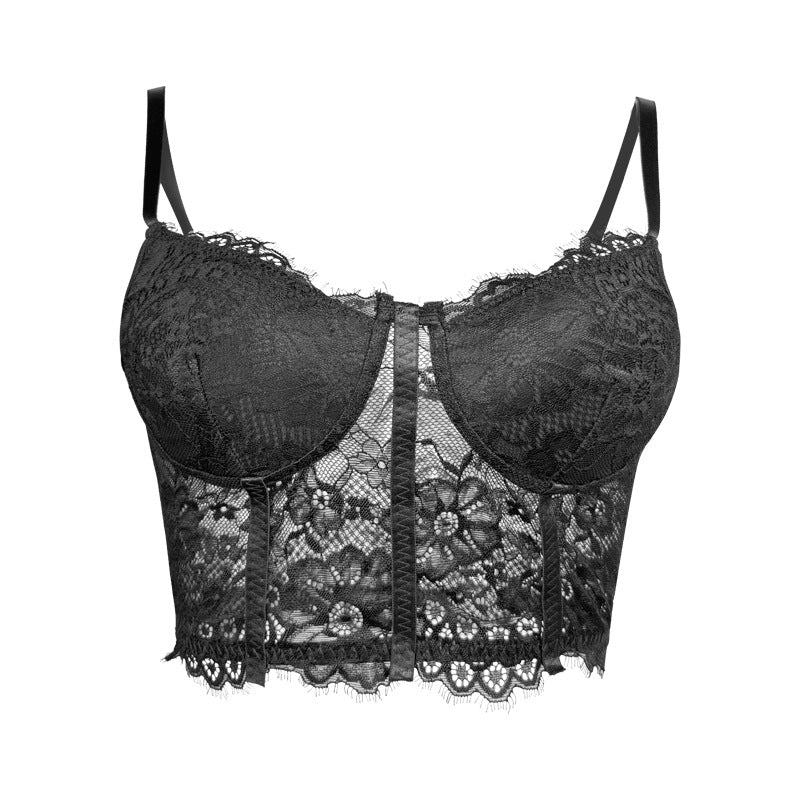 Solid Color Lace Camisole Top with Hollow Back For Women, SoHo, BYMANYC New York. - BYMANYC ® New York  