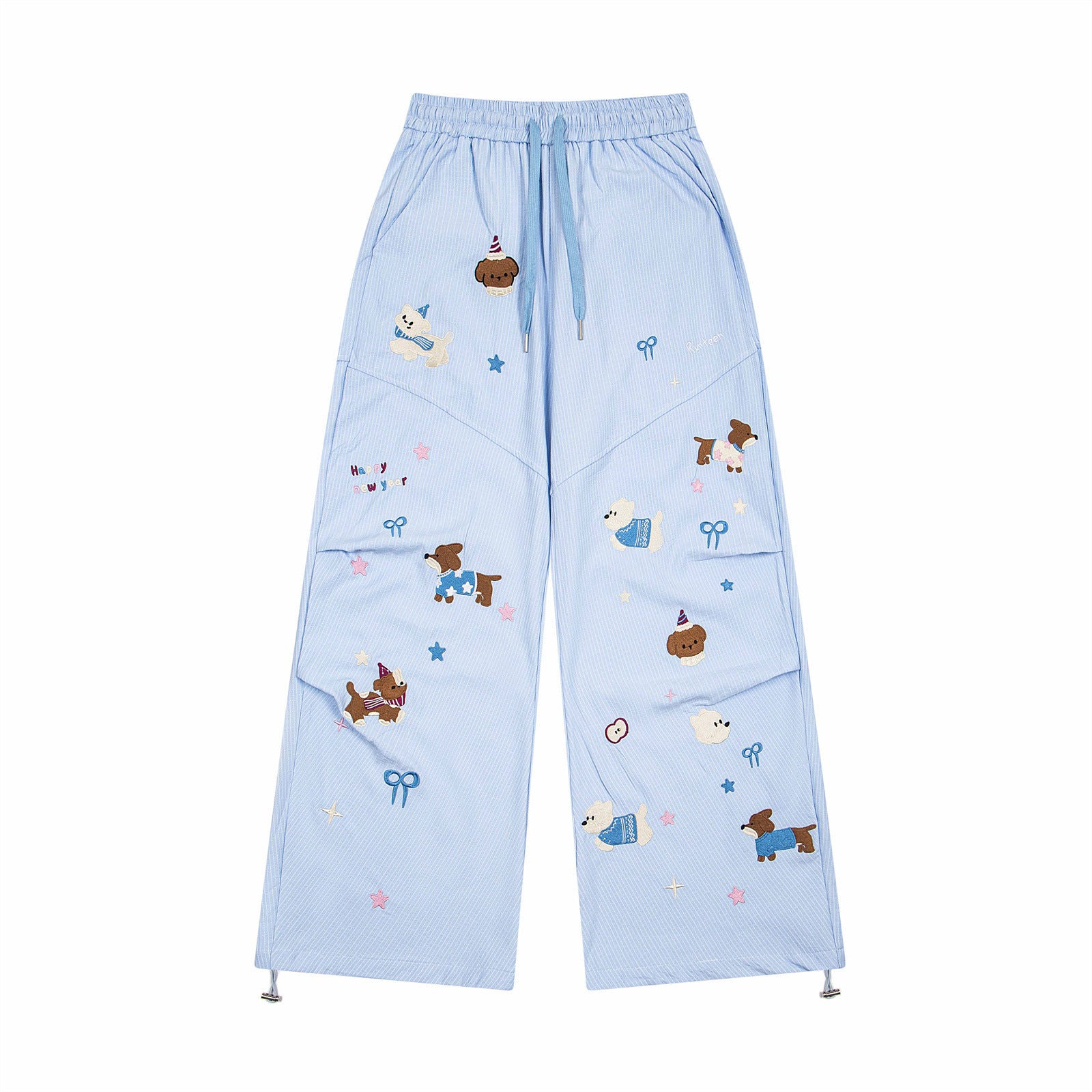 Striped Wide-Leg Pants, East Village | Men - BYMANYC ® New York - BYMANYC ® New York  