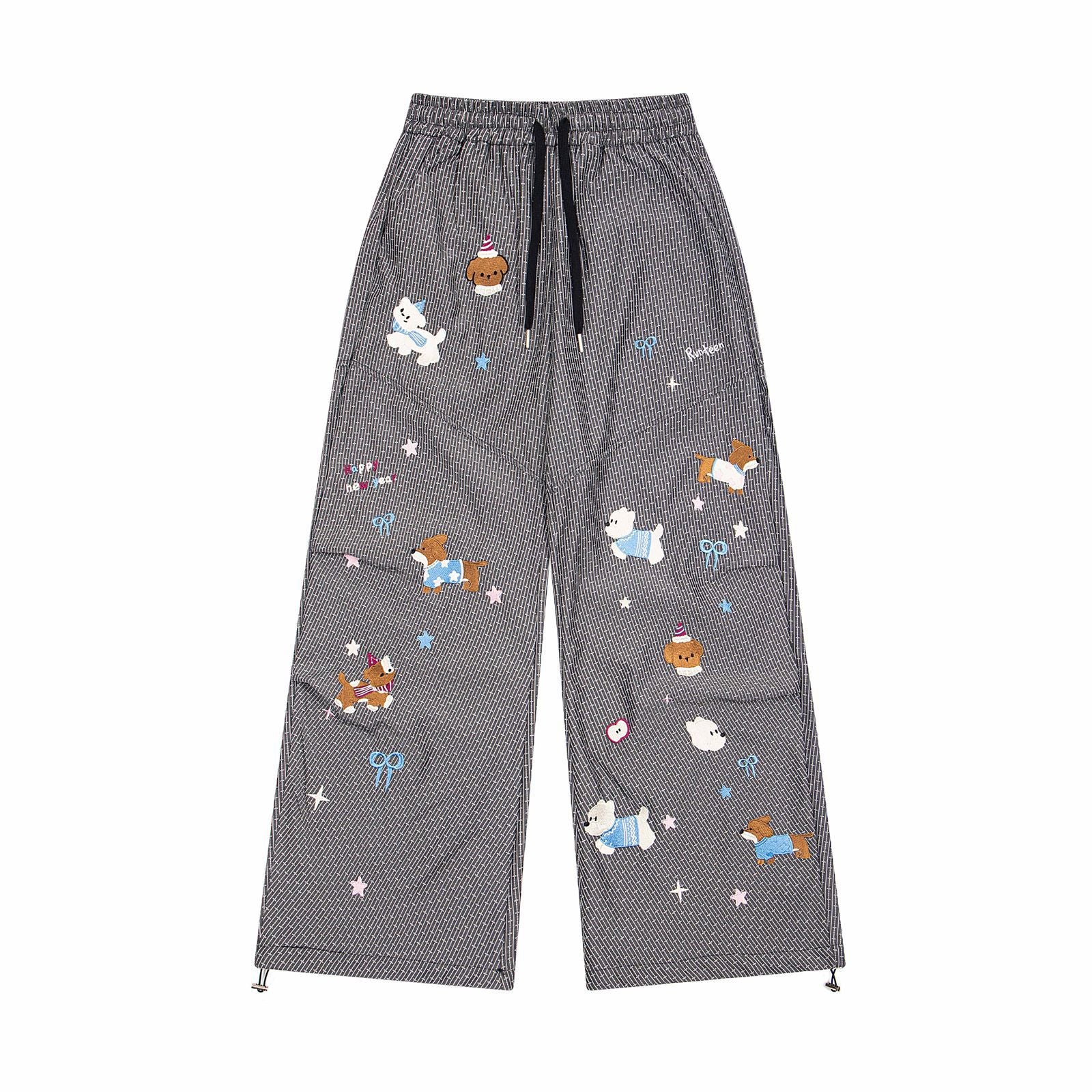 Striped Wide-Leg Pants, East Village | Men - BYMANYC ® New York - BYMANYC ® New York  