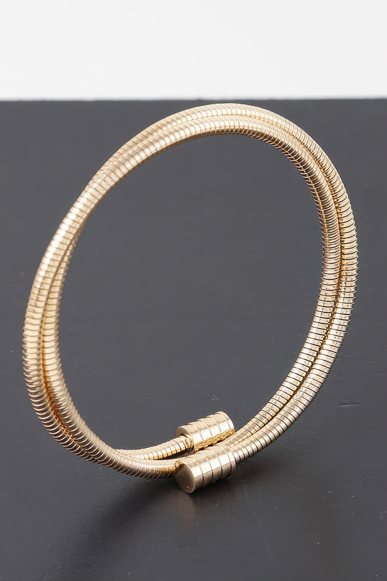  THE HIGHLINE Coil Wrapped Statement Bracelet: BYMANYC ® New York  NYC Wholesale Boutique Inventory - No MOQ & Ready to Ship