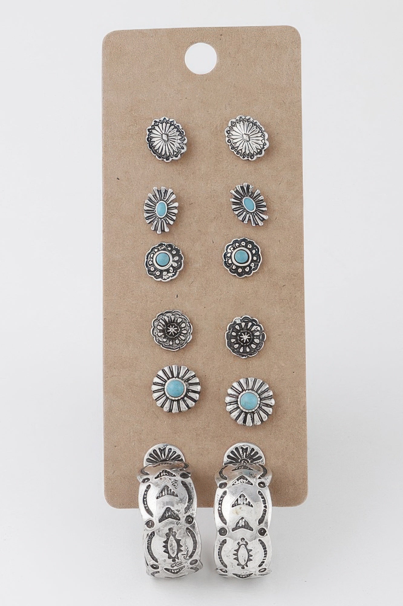  TRIBECA Antique Sun Stud Earrings Set: NYFW BYMANYC ® New York  NYC Wholesale Boutique Inventory - No MOQ & Ready to Ship