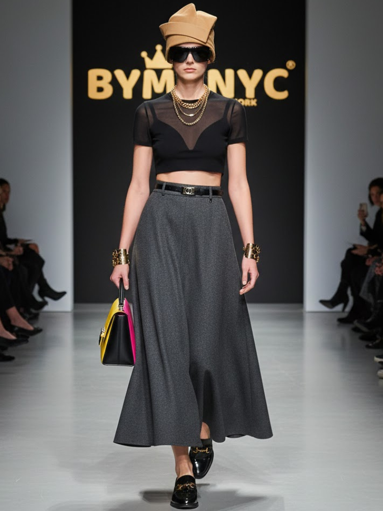  Tailored Flare Maxi • MADISON New Collection BYMANYC ® New York  NYC Wholesale Boutique Inventory - No MOQ & Ready to Ship