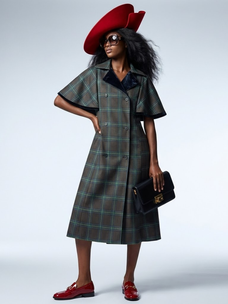  Tartan Heritage Gown • MIDTOWN New Collection BYMANYC ® New York  NYC Wholesale Boutique Inventory - No MOQ & Ready to Ship
