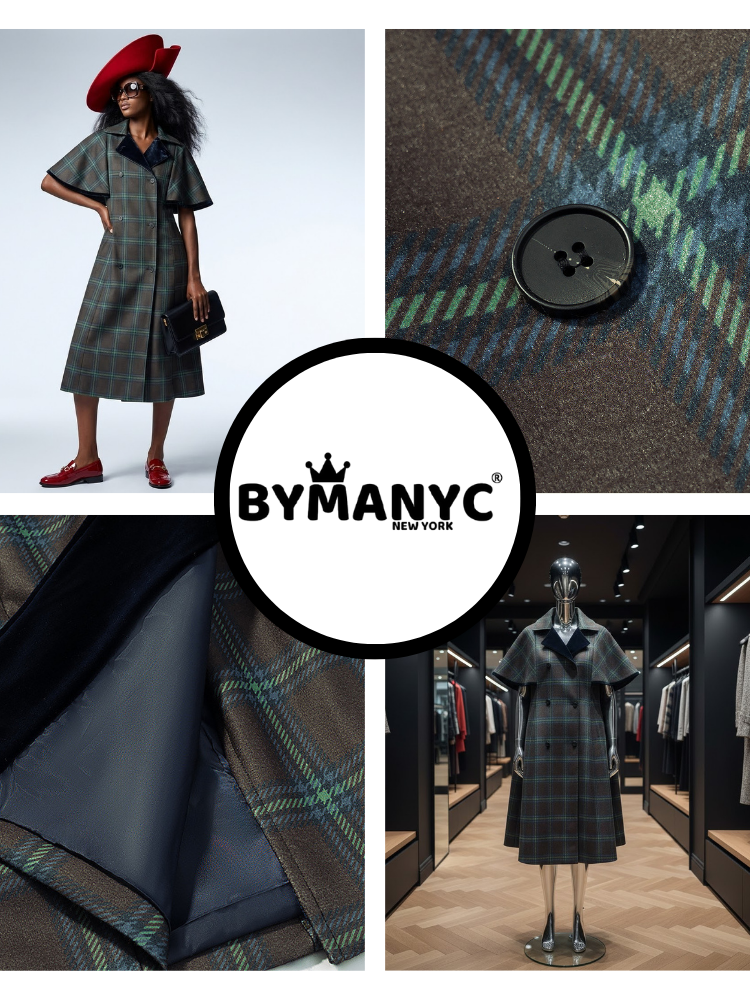  Tartan Heritage Gown • MIDTOWN New Collection BYMANYC ® New York  NYC Wholesale Boutique Inventory - No MOQ & Ready to Ship