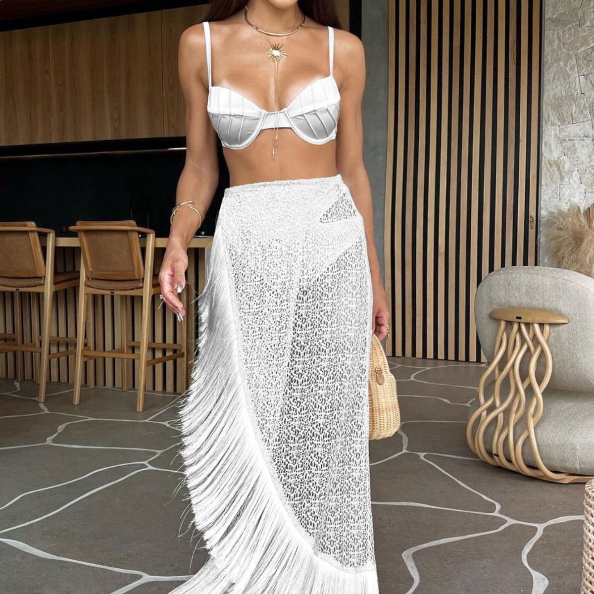 Tassel Split Bikini For Women, Coney Island, BYMANYC New York. - BYMANYC ® New York  