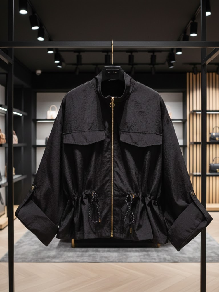  Tech-Chic Utility Eco-Jacket • BOWERY New Collection BYMANYC ® New York  NYC Wholesale Boutique Inventory - No MOQ & Ready to Ship