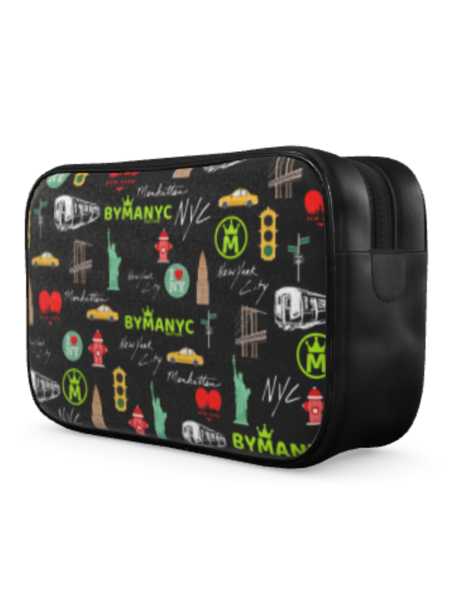 Toiletry Bag JET SET – BYMANYC ® New York Vegan Travel Essential - BYMANYC ® New York  