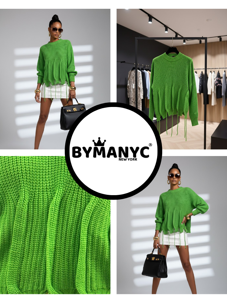  Transitional Asymmetric Eco-Jersey • NOMAD New Collection BYMANYC ® New York  NYC Wholesale Boutique Inventory - No MOQ & Ready to Ship