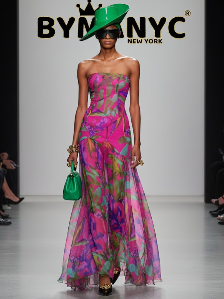  Tropical Vibes Strapless • IBIZA New Collection BYMANYC ® New York  NYC Wholesale Boutique Inventory - No MOQ & Ready to Ship