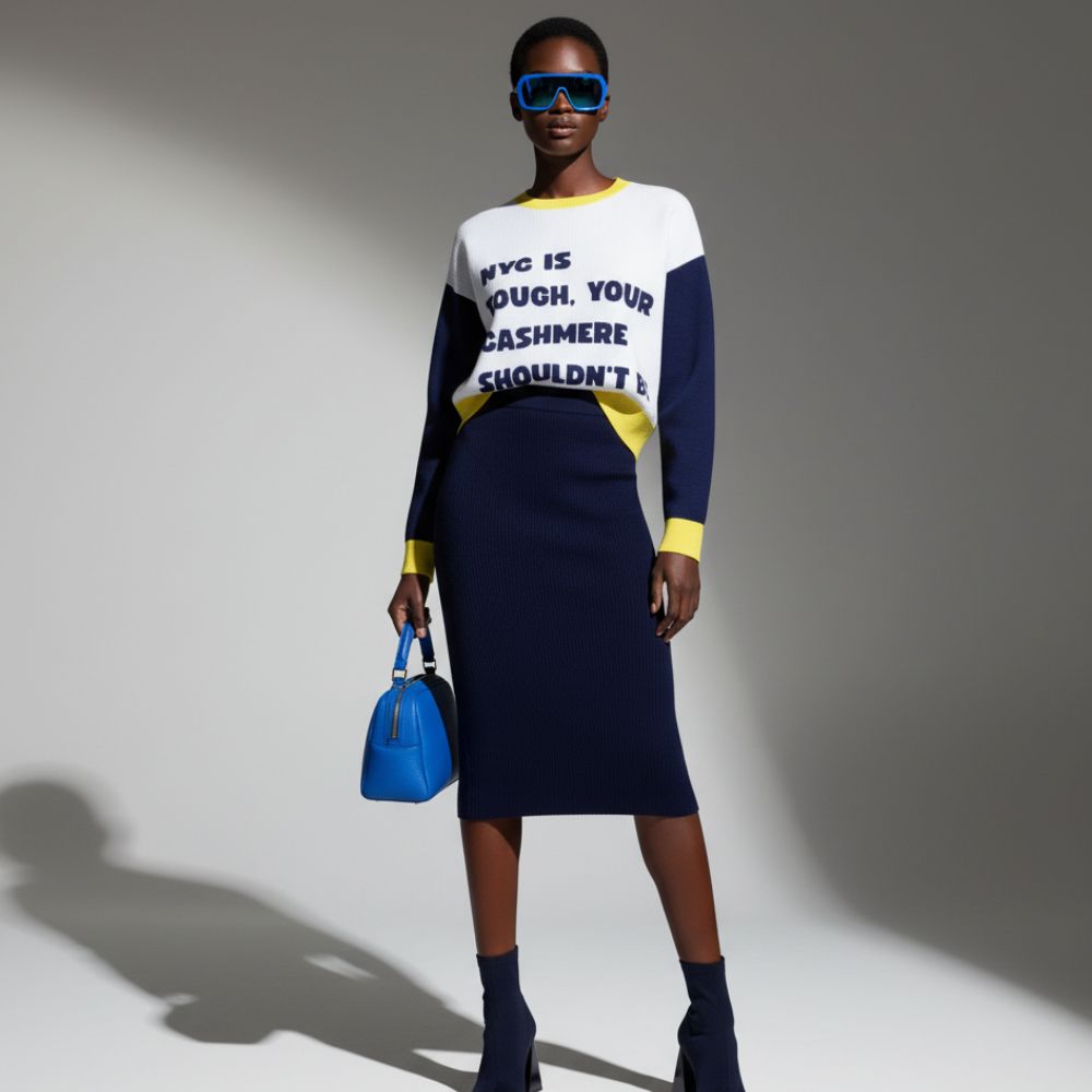  UPPER EAST SIDE Cashmere Sweater BYMANYC® New York  NYC Wholesale Boutique Inventory - No MOQ & Ready to Ship