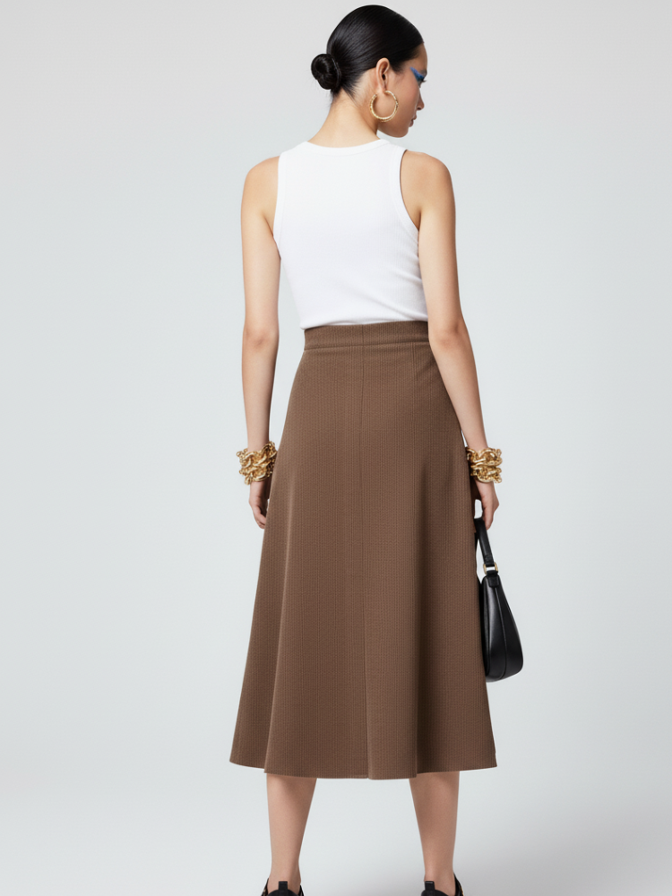  UPTOWN CHIC Corduroy Midi Skirt ECO FASHION BYMANYC ® New York  NYC Wholesale Boutique Inventory - No MOQ & Ready to Ship