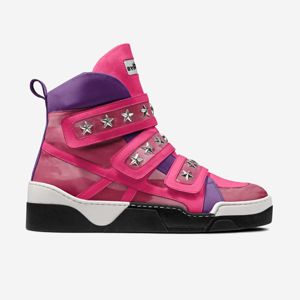 Unisex Limited Edition CHELSEA PINK High-Tops BYMANYC ® New York - BYMANYC ® New York  