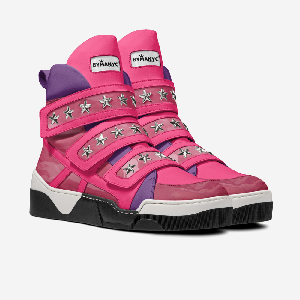 Unisex Limited Edition CHELSEA PINK High-Tops BYMANYC ® New York - BYMANYC ® New York  