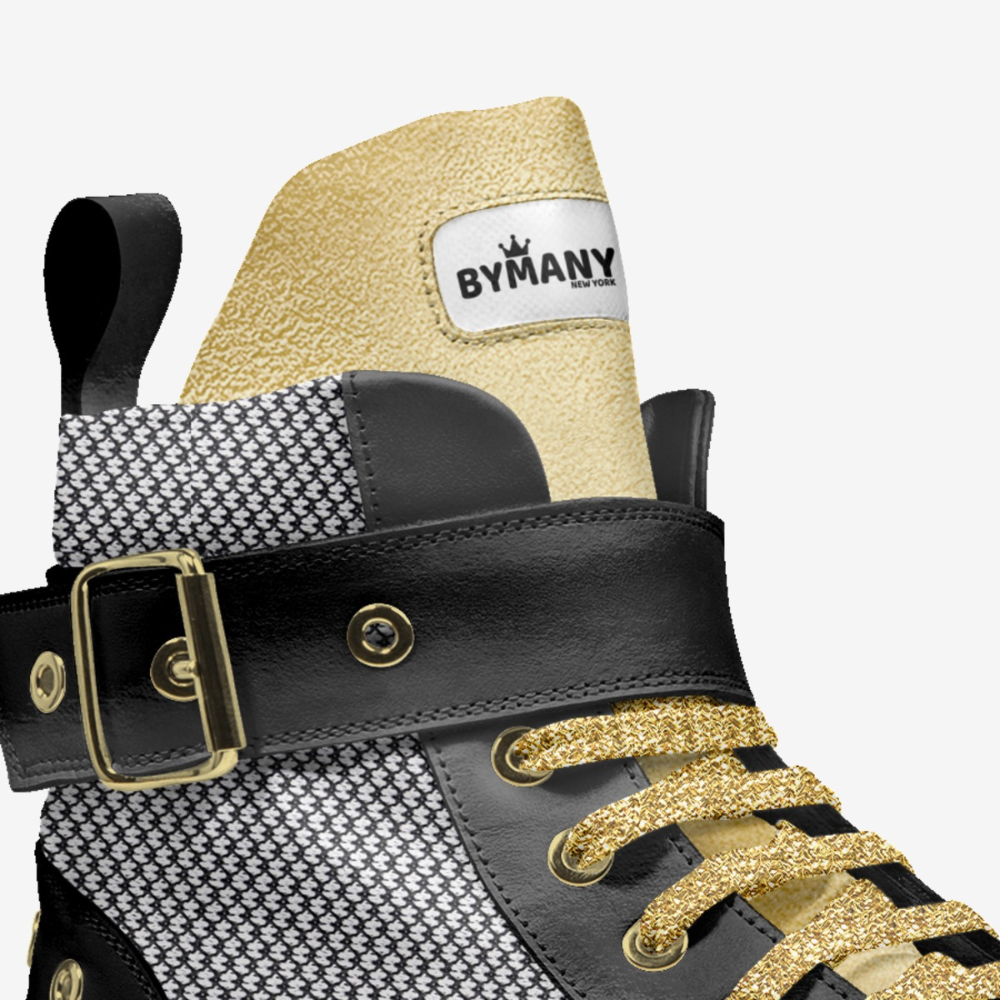 Unisex Limited Edition WALL STREET GOLD High-Tops BYMANYC ® New York  NYC Wholesale Boutique Inventory - No MOQ & Ready to Ship