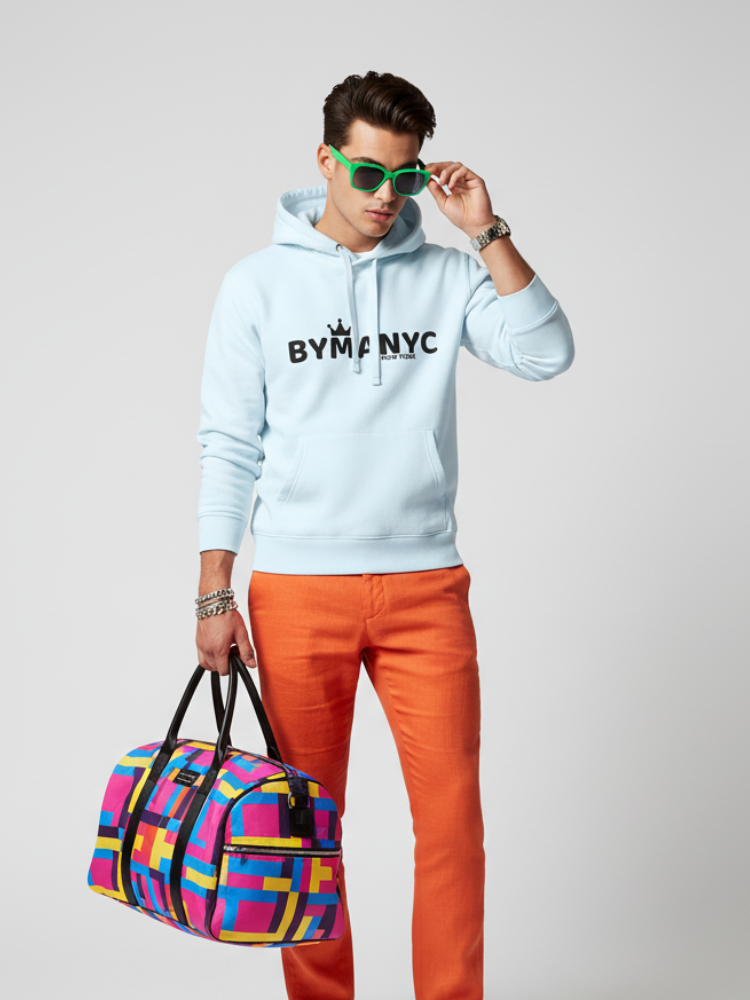 Unisex Organic Sweatshirt LOVE SOHO – BYMANYC ® New York | Vegan Streetwear