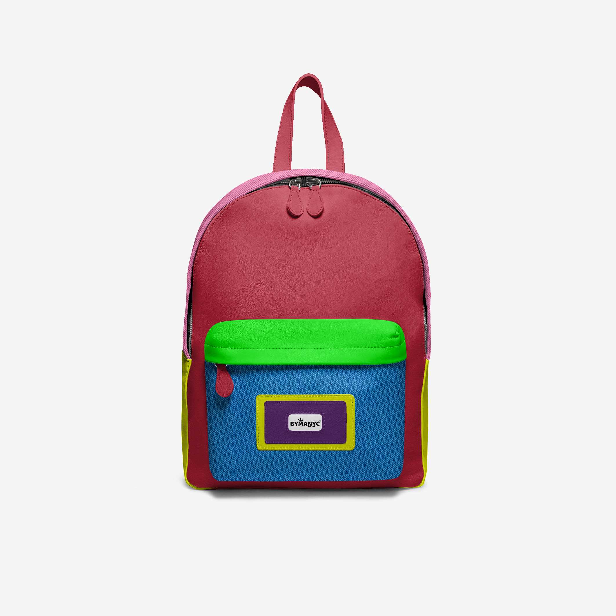  VEGAN BACKPACK SOHO NEON BYMANYC ® New York Luxury  NYC Wholesale Boutique Inventory - No MOQ & Ready to Ship