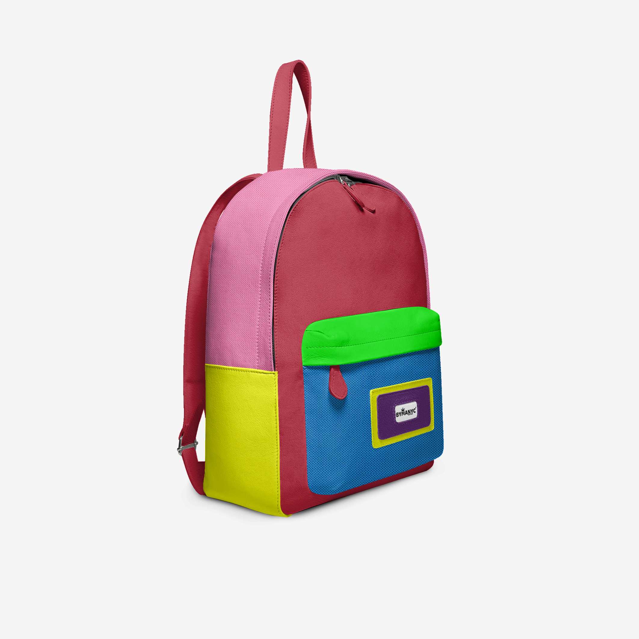 VEGAN BACKPACK SOHO NEON BYMANYC ® New York Luxury  NYC Wholesale Boutique Inventory - No MOQ & Ready to Ship