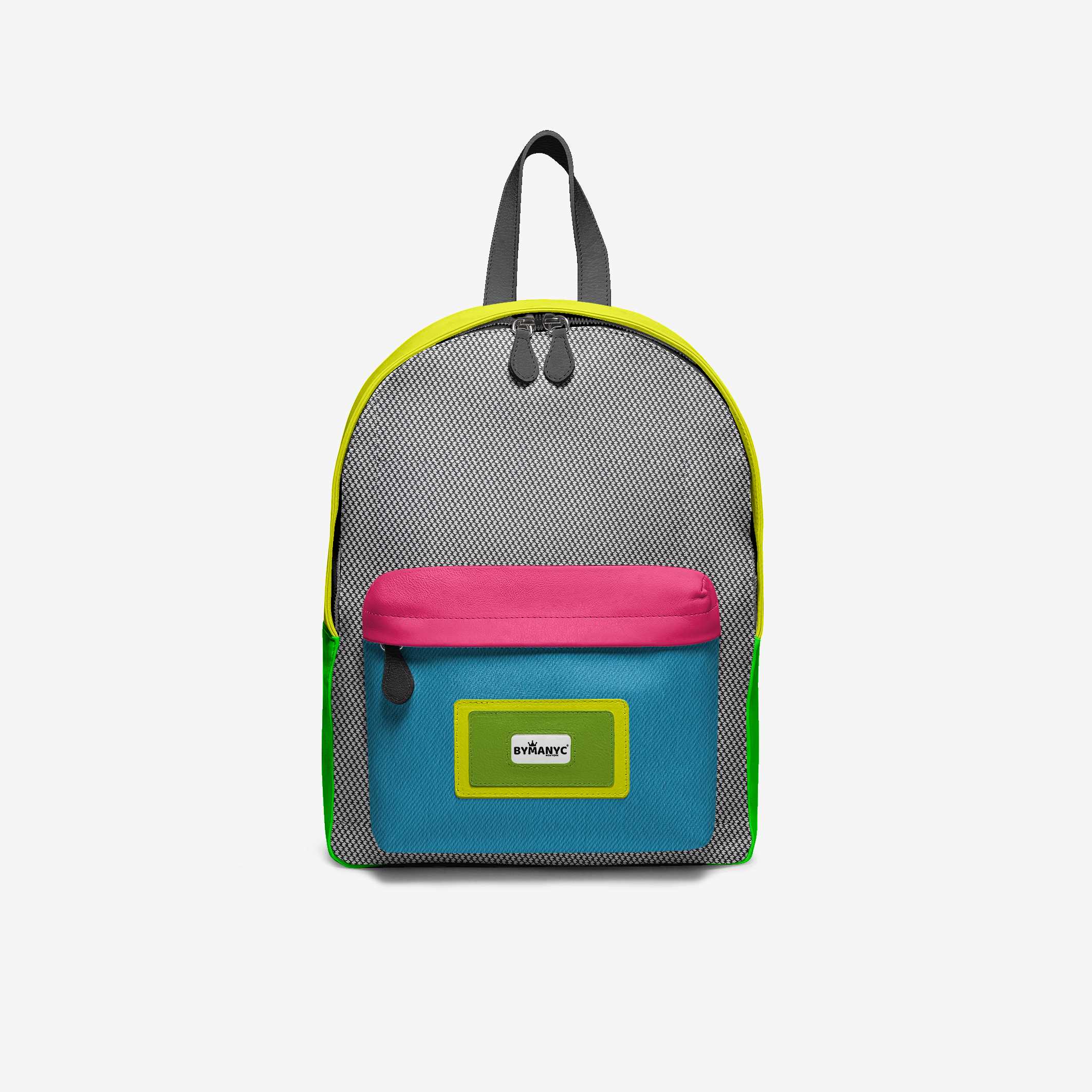 Vegan Backpack Brooklyn Pop by BYMANYC ® New York - Handmade Italy - BYMANYC ® New York  