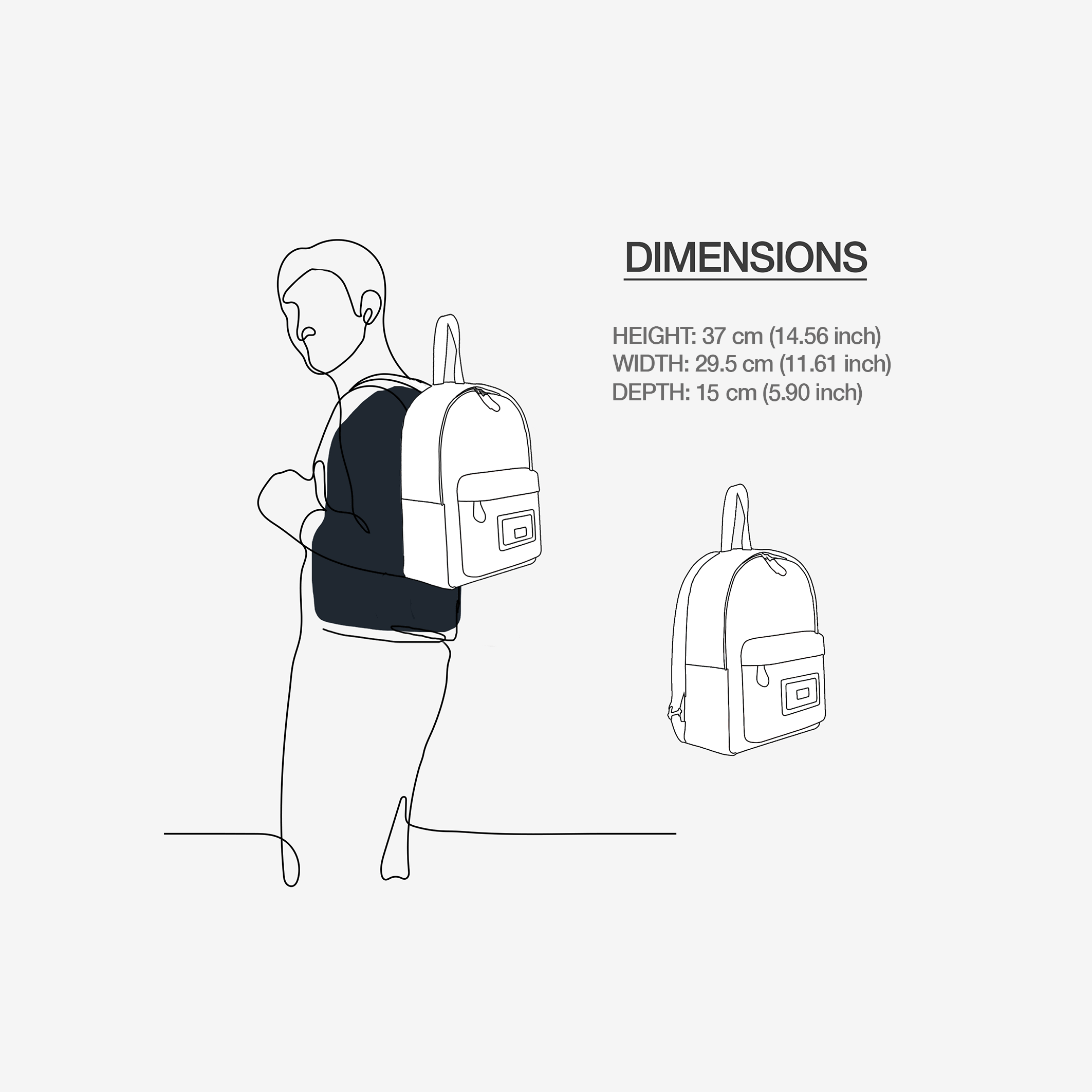 VEGAN BACKPACK SOHO NEON BYMANYC ® New York Luxury - BYMANYC ® New York  