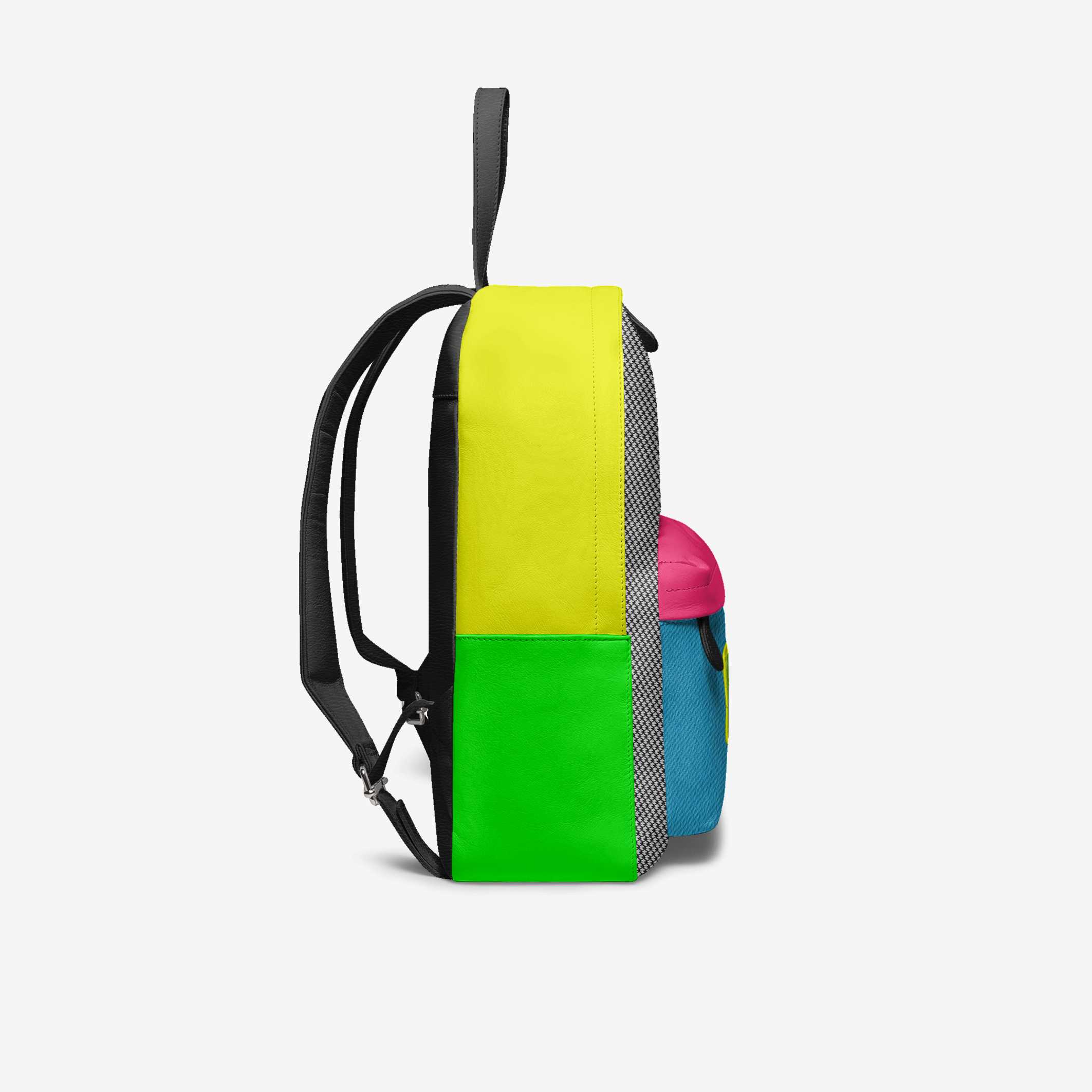  Vegan Backpack Brooklyn Pop by BYMANYC ® New York - Handmade Italy  NYC Wholesale Boutique Inventory - No MOQ & Ready to Ship