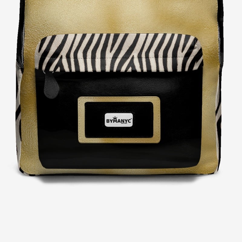  Vegan Backpack SoHo Gold by BYMANYC ® New York – Handmade Italy  NYC Wholesale Boutique Inventory - No MOQ & Ready to Ship
