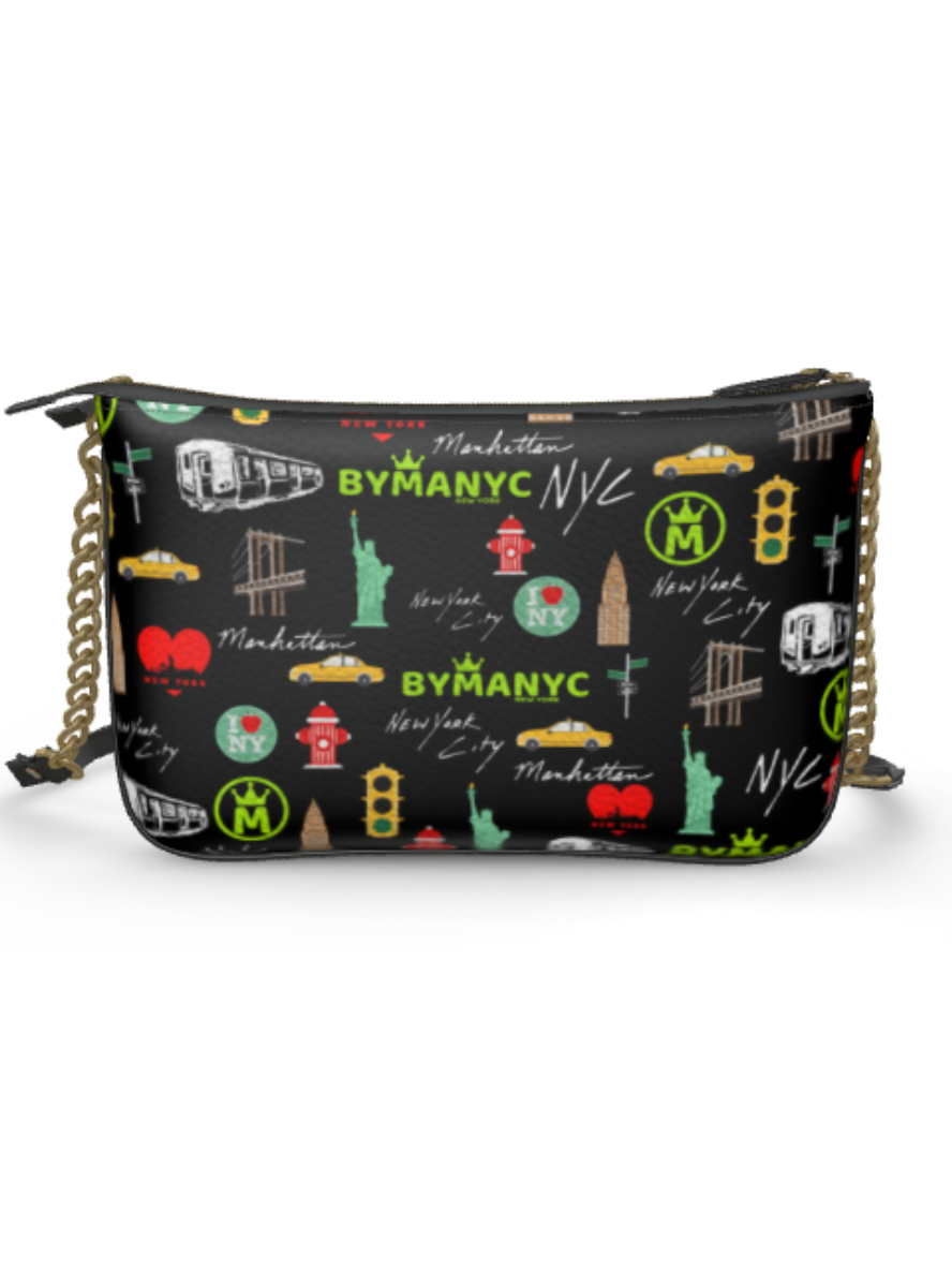 Vegan Bag NOIR COUTURE – BYMANYC ® New York Luxury Eco Design - BYMANYC ® New York  