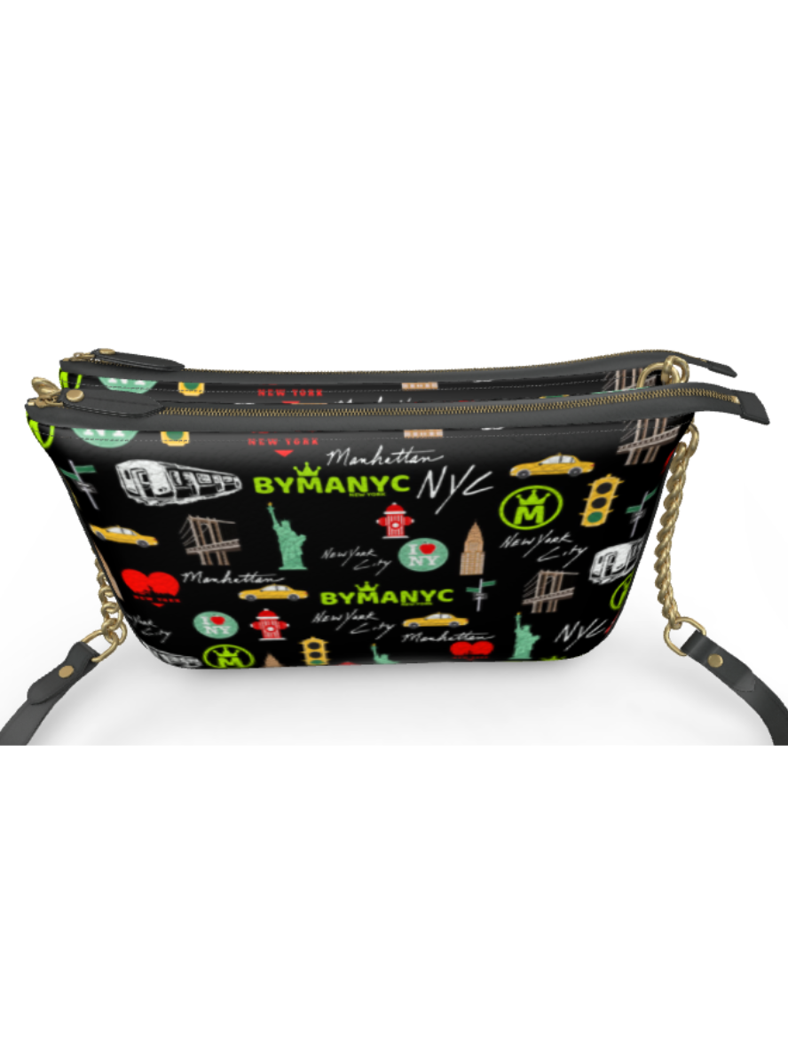 Vegan Bag NOIR COUTURE – BYMANYC ® New York Luxury Eco Design - BYMANYC ® New York  