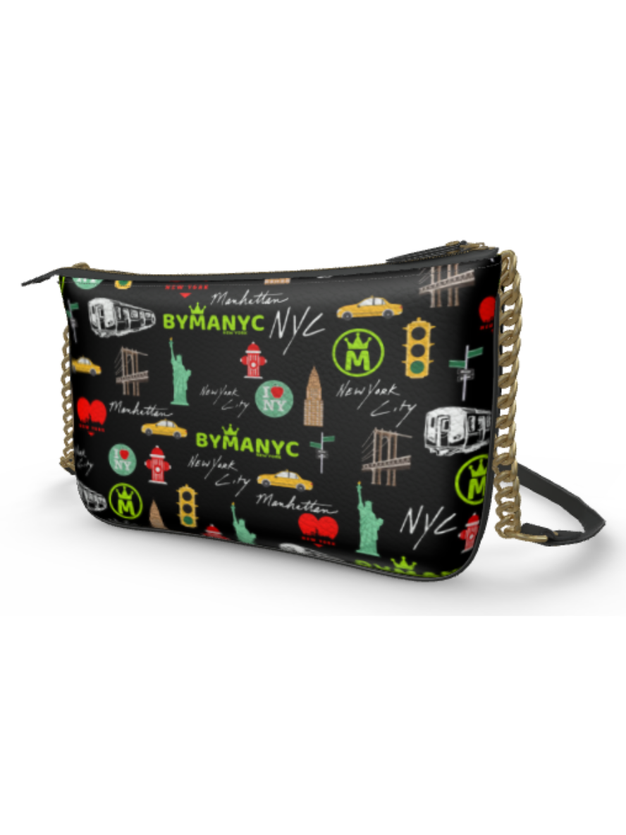 Vegan Bag NOIR COUTURE – BYMANYC ® New York Luxury Eco Design - BYMANYC ® New York  