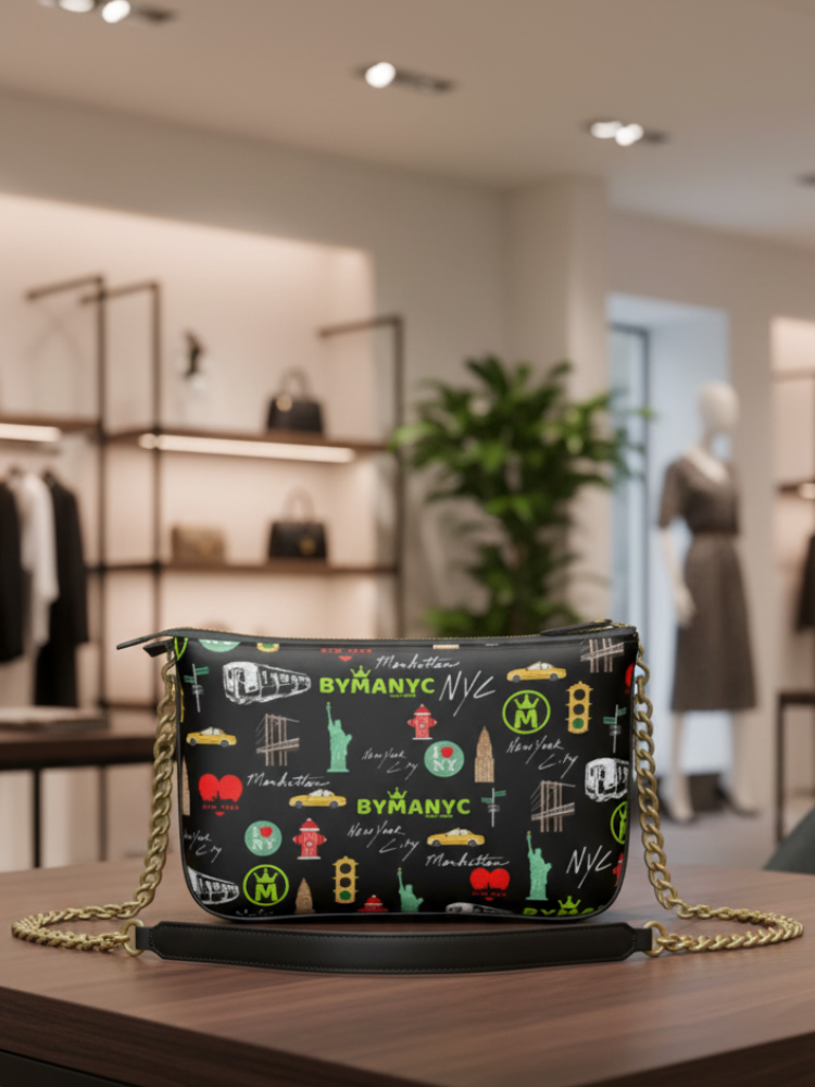 Vegan Bag NOIR COUTURE – BYMANYC ® New York Luxury Eco Design - BYMANYC ® New York  