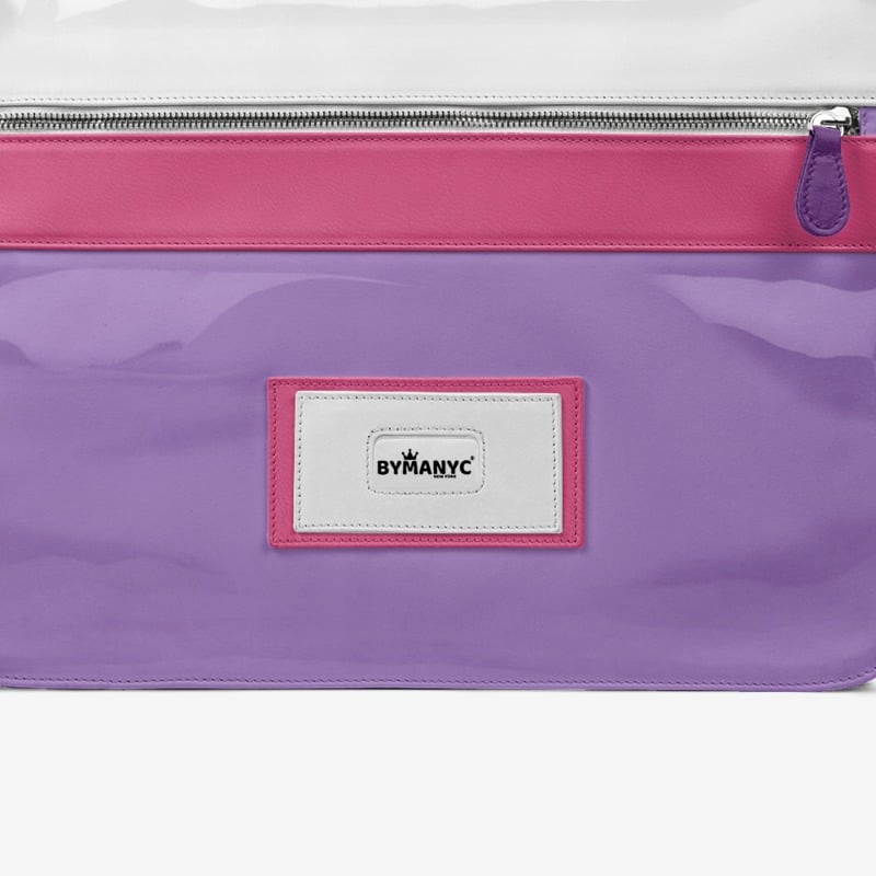 Vegan Designer Messenger Bag 16” | BYMANYC ® New York Luxury Milan Mood - BYMANYC ® New York