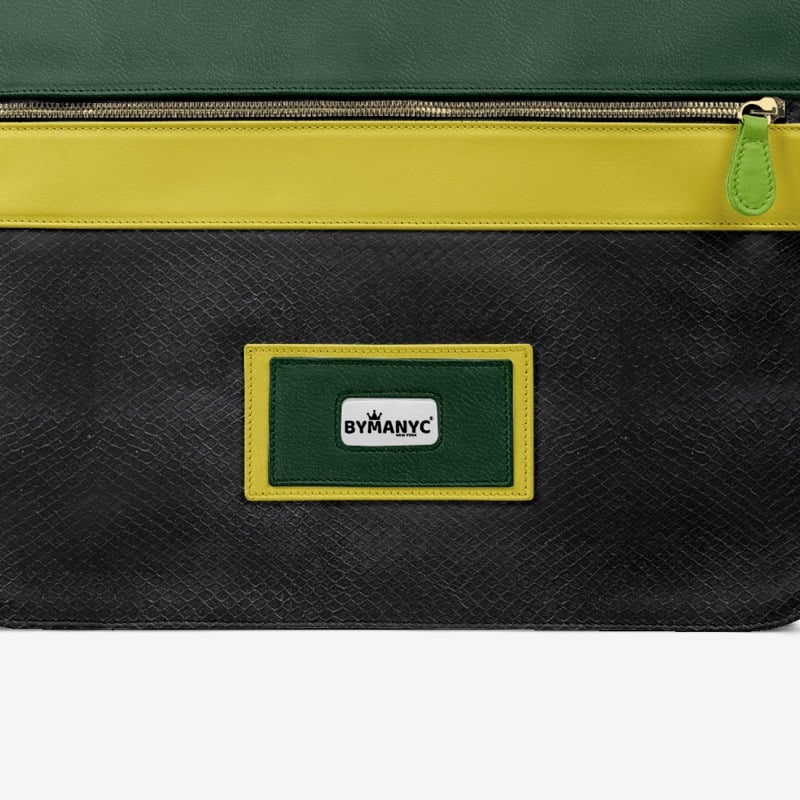 Vegan Executive Messenger Bag 16” | BYMANYC ® New York Crafted in Italy - BYMANYC ® New York