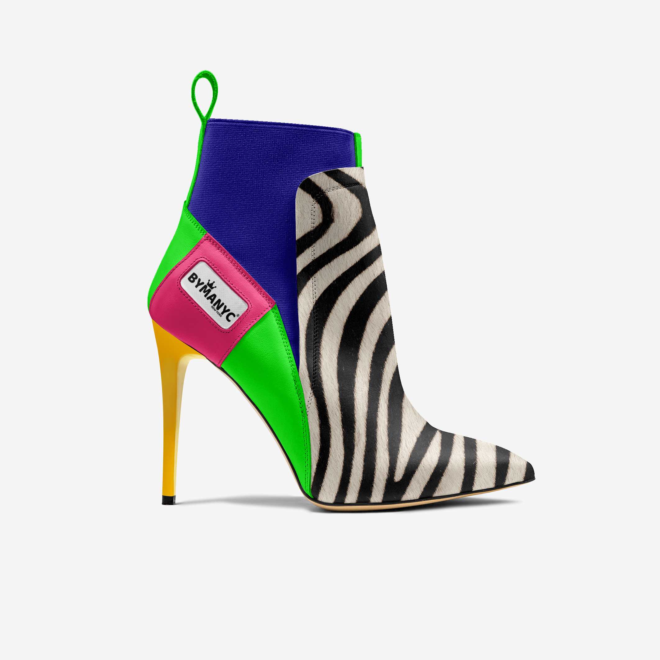 Vegan Heeled Shoe Women BYMANYC ® New York Chelsea Noir Edge  NYC Wholesale Boutique Inventory - No MOQ & Ready to Ship
