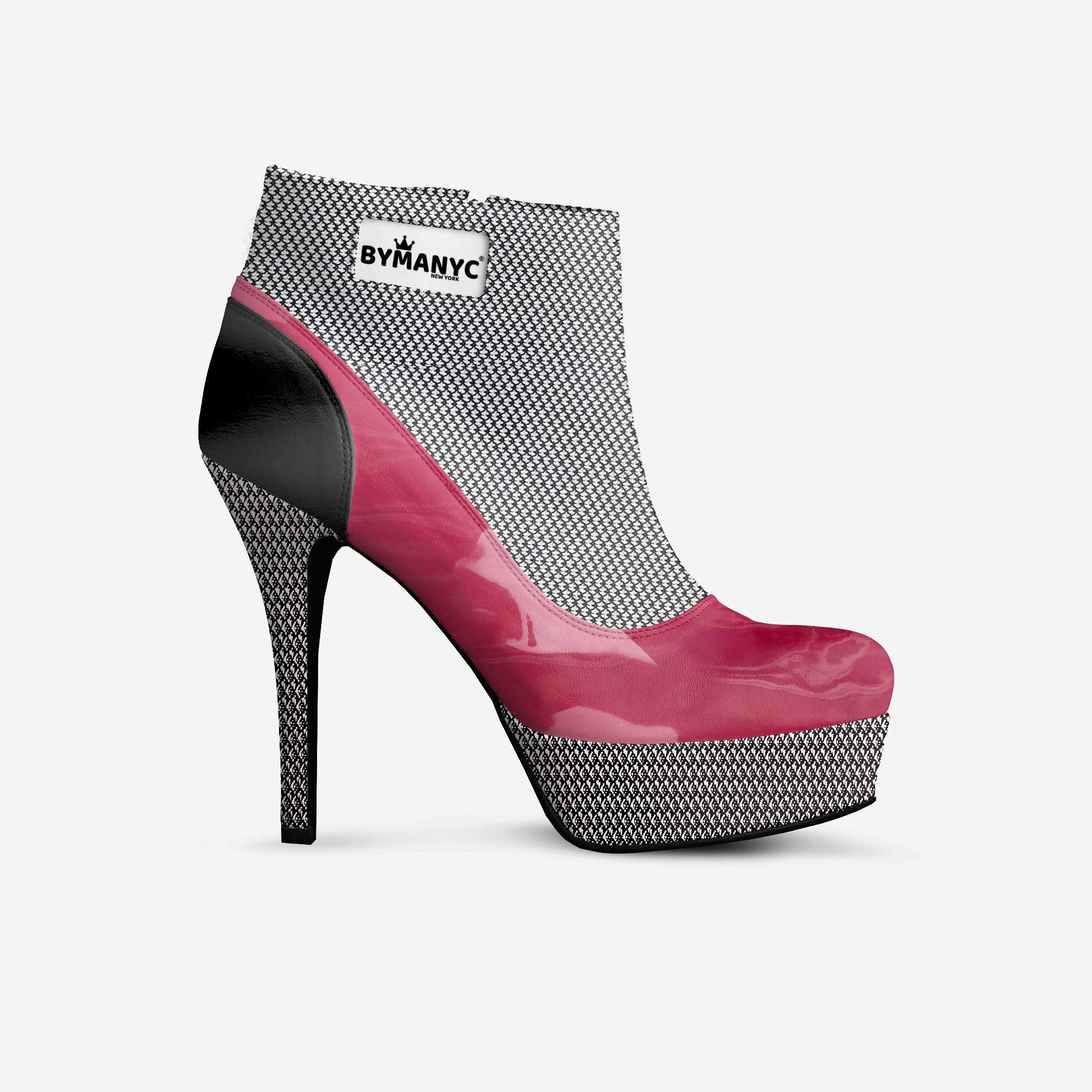 Vegan High Heel Ankle Boots BYMANYC® New York Luxe Black - BYMANYC ® New York 