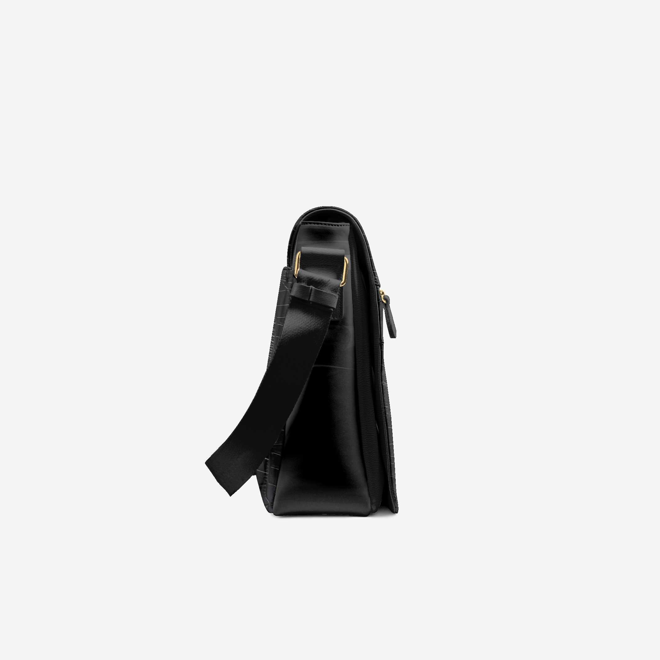 Vegan Luxe City Messenger Bag 16” | BYMANYC ® New York Milano Street Edge - BYMANYC ® New York