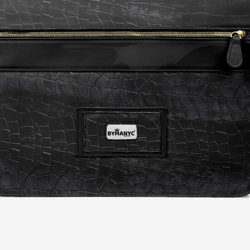 Vegan Luxe City Messenger Bag 16” | BYMANYC ® New York Milano Street Edge - BYMANYC ® New York