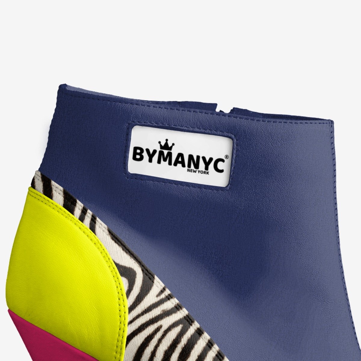 Vegan Platform Ankle Boots BYMANYC ® New York Bold Black - BYMANYC ® New York 