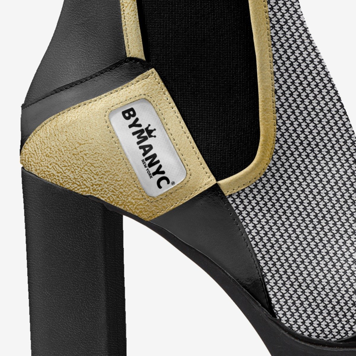 Vegan Street Luxe Boot BYMANYC ® New York Soho Edge - BYMANYC ® New York 